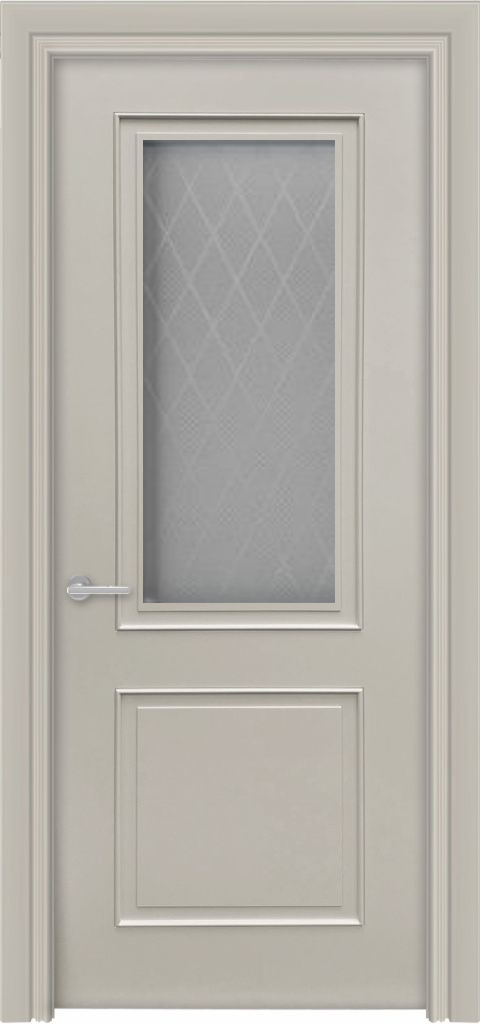 межкомнатные двери  ДвериПро Лайн 3/2 ДО-2 RAL 7032