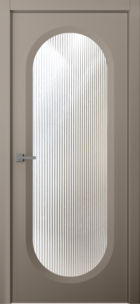 межкомнатные двери Belwooddoors Аргентум 1В Волна эмаль мокко