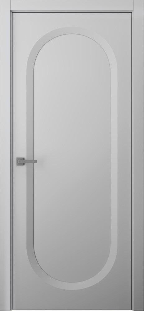 межкомнатные двери  Belwooddoors Аргентум 1С эмаль пепельная