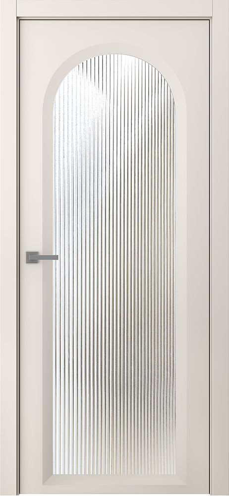 межкомнатные двери Belwooddoors Аргентум 1E Волна эмаль жемчуг
