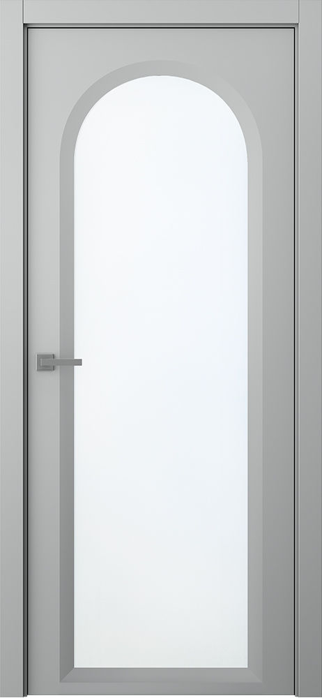 межкомнатные двери Belwooddoors Аргентум 1E мателюкс эмаль светло-серая
