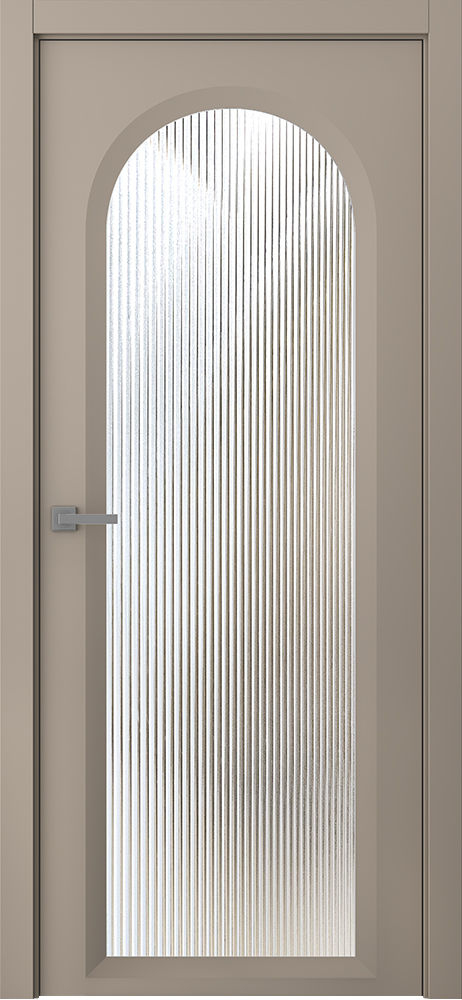 межкомнатные двери Belwooddoors Аргентум 1E Волна эмаль мокко