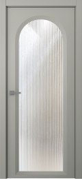 	межкомнатные двери 	Belwooddoors Аргентум 1E Волна эмаль шёлк