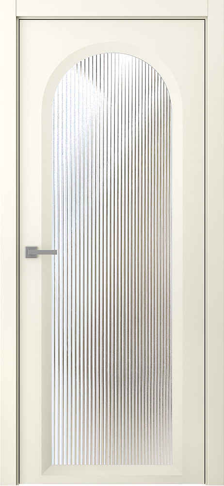 межкомнатные двери Belwooddoors Аргентум 1E Волна эмаль шампань