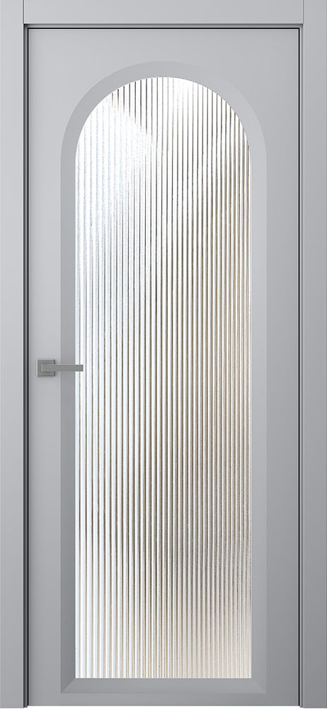 межкомнатные двери Belwooddoors Аргентум 1E Волна эмаль пепельная