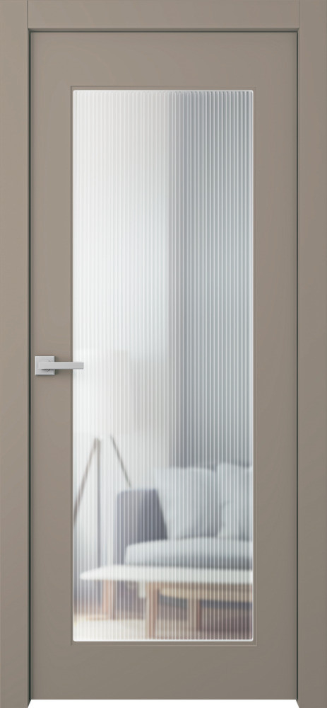 межкомнатные двери Belwooddoors Белла 1 Волна эмаль мокко