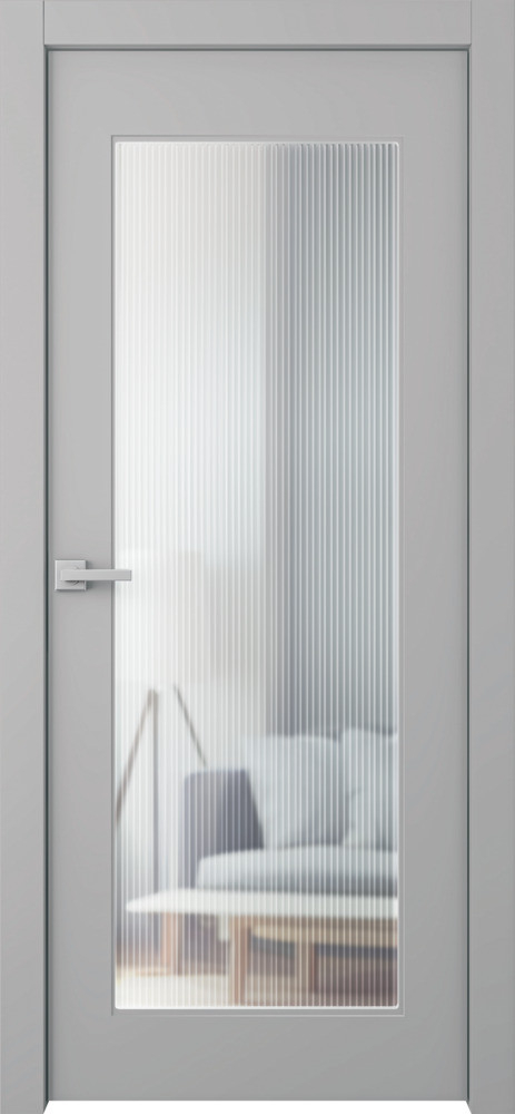 межкомнатные двери Belwooddoors Белла 1 Волна эмаль пепельная