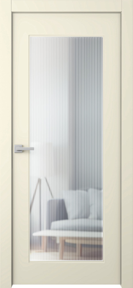 межкомнатные двери Belwooddoors Белла 1 Волна эмаль шампань