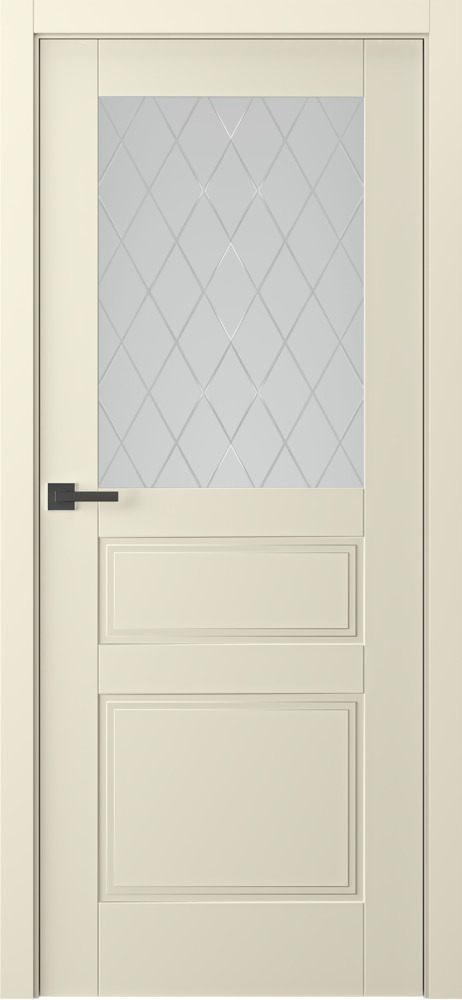 межкомнатные двери  Belwooddoors Инари витраж 39 эмаль шампань