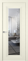 	межкомнатные двери 	Belwooddoors Либра 1 зеркало эмаль шампань
