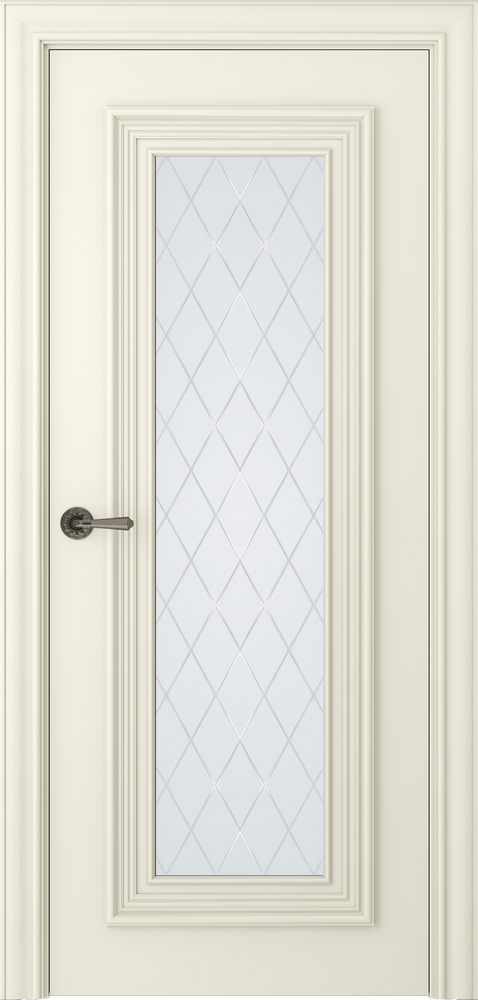 межкомнатные двери Belwooddoors Палаццо 1 витраж 39 эмаль шампань