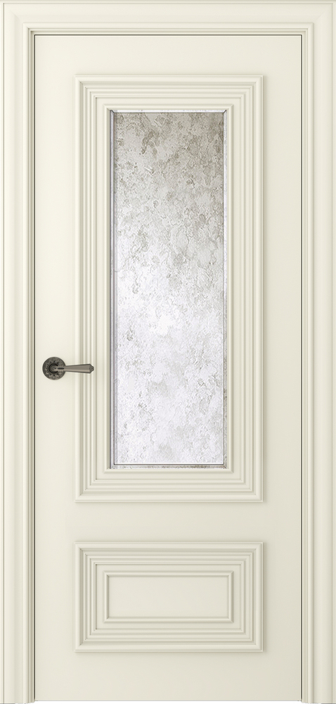 межкомнатные двери Belwooddoors Палаццо 2 зеркало состаренное эмаль шампань