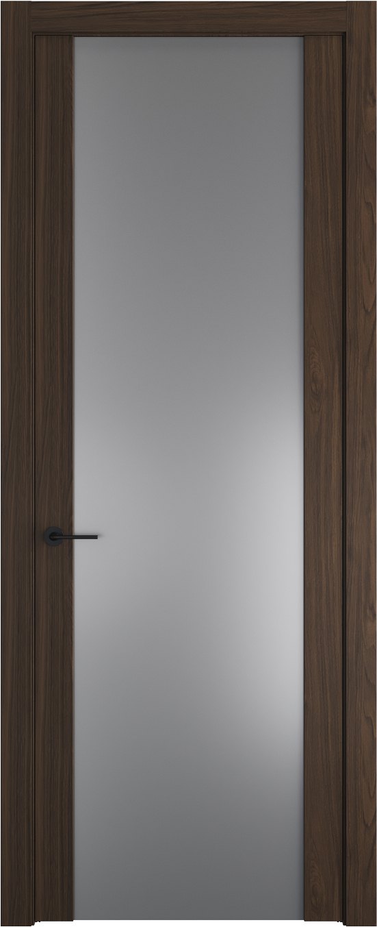 межкомнатные двери  Profil Doors 1.13 N.O триплекс орех шоколадный