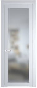 	межкомнатные двери 	Profil Doors 2.1.2 PD со стеклом вайт