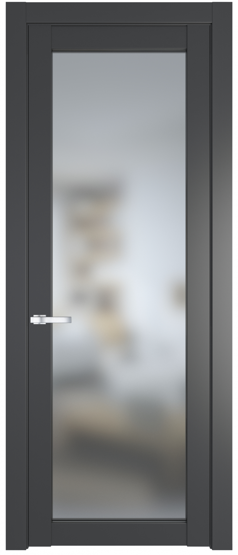 межкомнатные двери Profil Doors 2.1.2 PD со стеклом графит