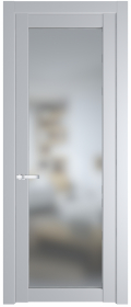 	межкомнатные двери 	Profil Doors 2.1.2 PD со стеклом лайт грей