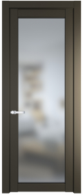 	межкомнатные двери 	Profil Doors 2.1.2 PD со стеклом перламутр бронза