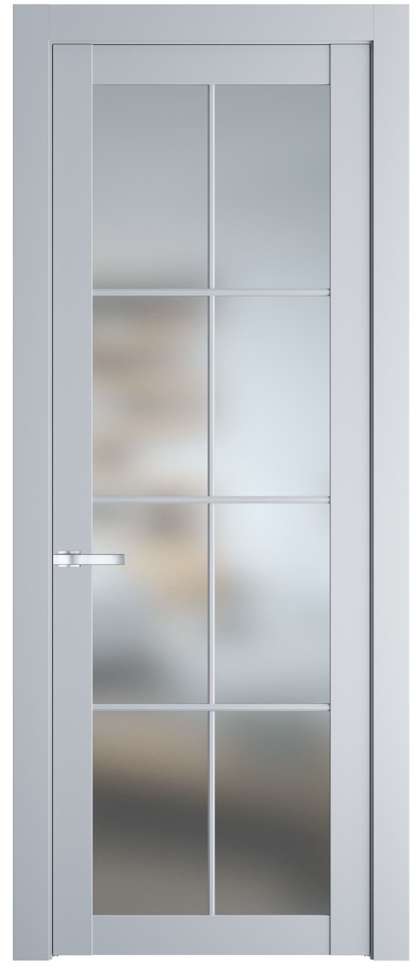 межкомнатные двери  Profil Doors 2.1.2 (р.8) PD со стеклом лайт грей
