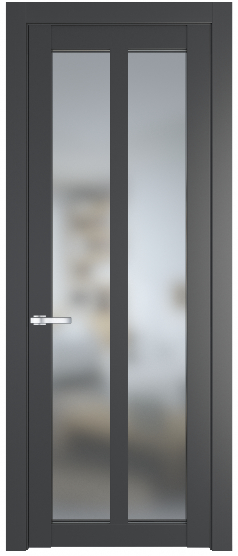 межкомнатные двери  Profil Doors 2.7.2 PD со стеклом графит