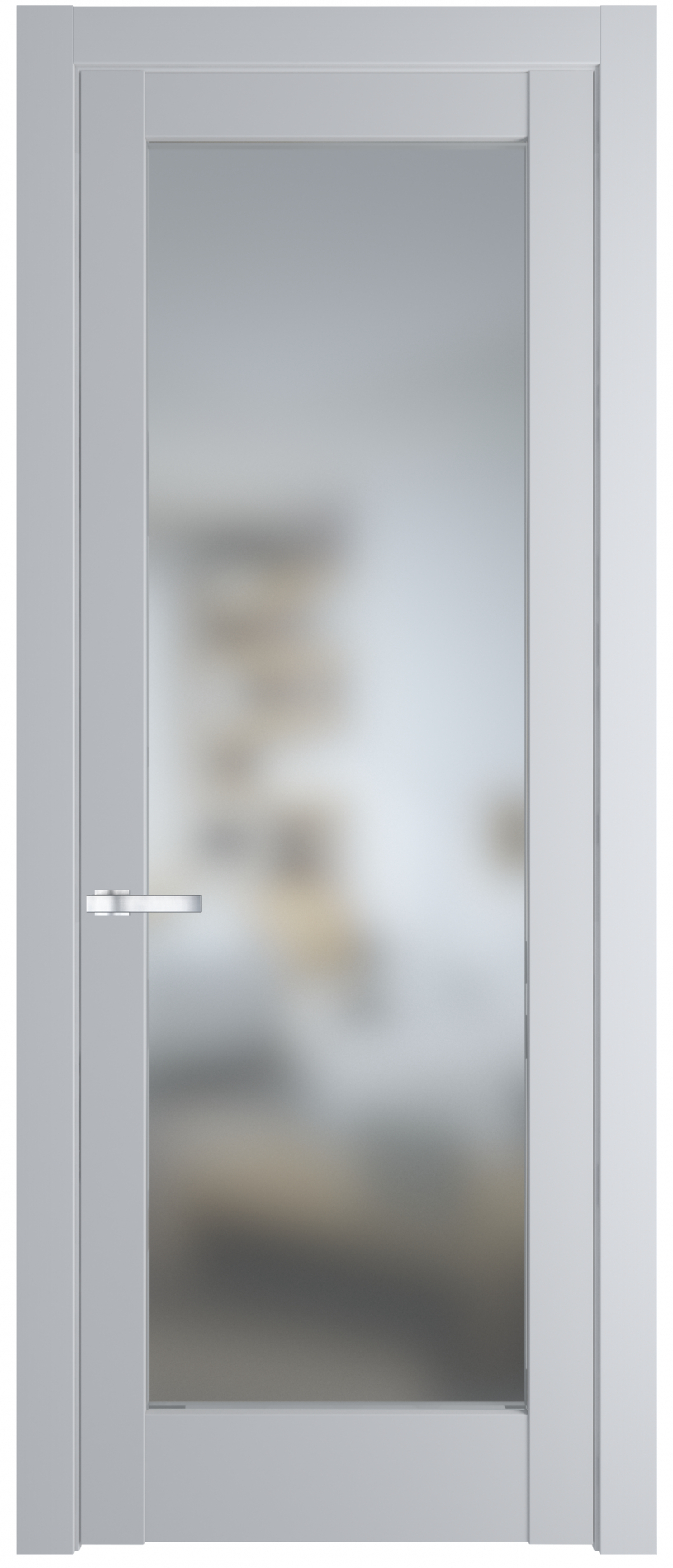 межкомнатные двери  Profil Doors 4.1.2 PD со стеклом лайт грей