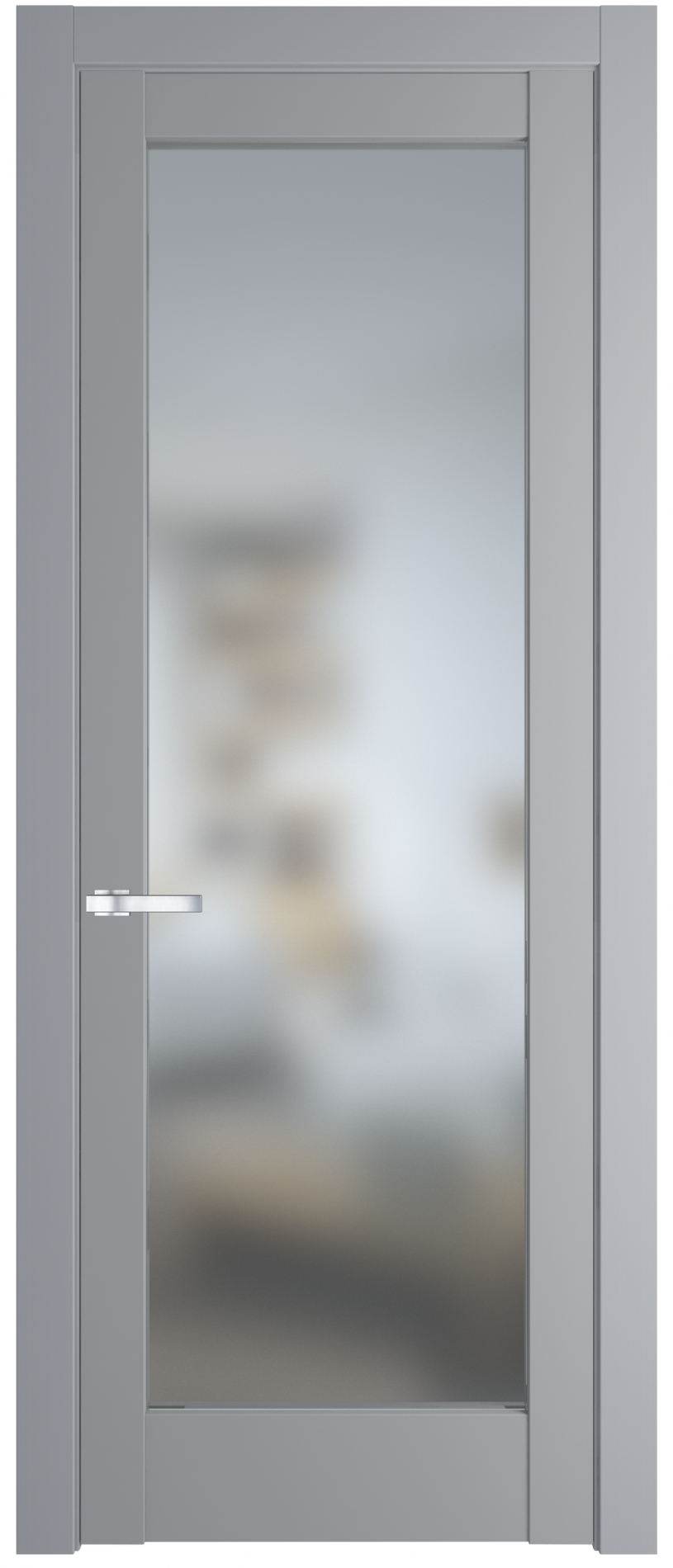 межкомнатные двери  Profil Doors 4.1.2 PD со стеклом смоки