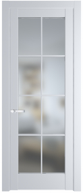 	межкомнатные двери 	Profil Doors 4.1.2 (р.8) PD со стеклом вайт