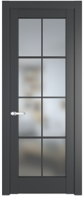 	межкомнатные двери 	Profil Doors 4.1.2 (р.8) PD со стеклом графит