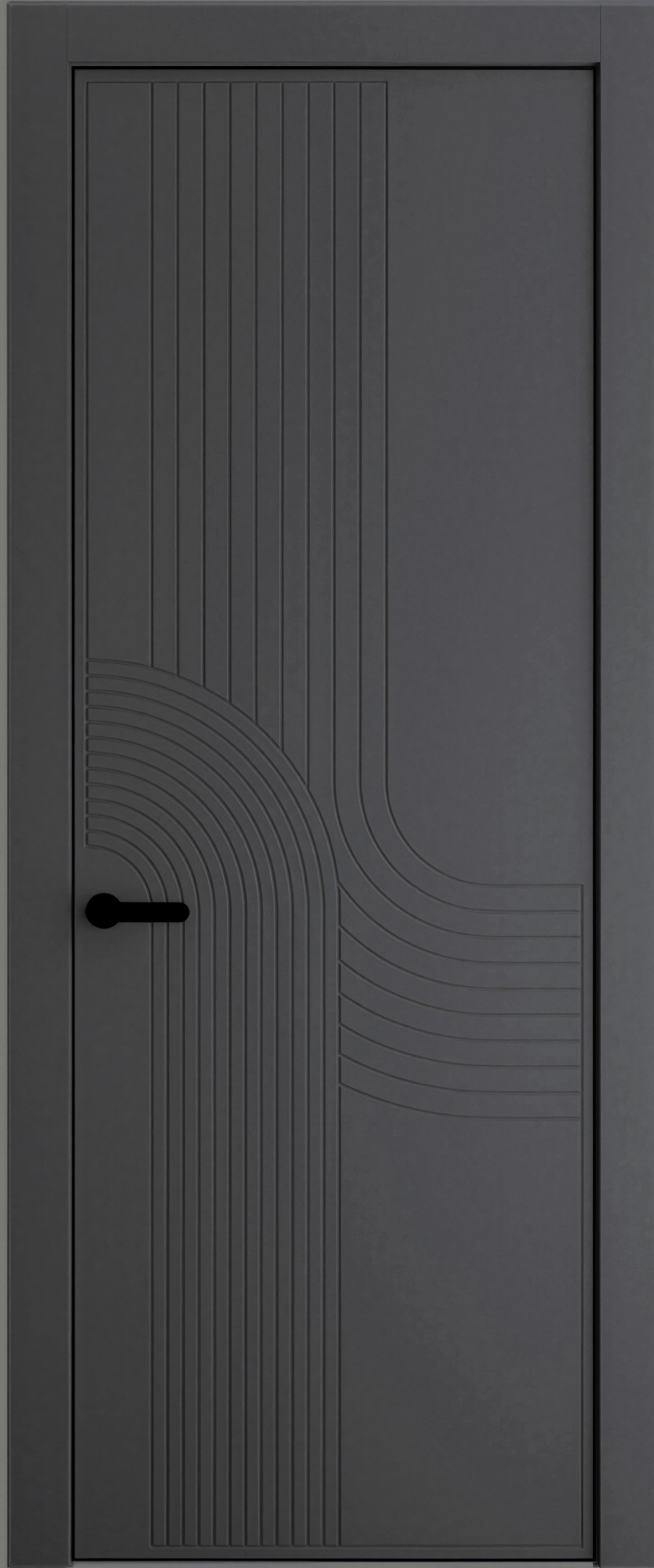 межкомнатные двери  Profil Doors 55 PE.O графит