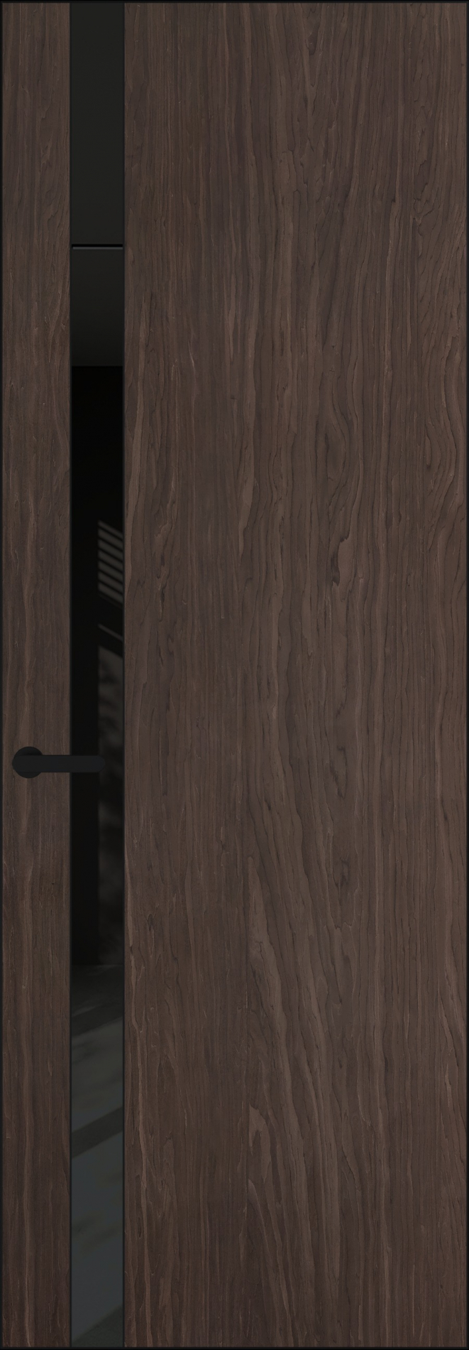 межкомнатные двери  Profil Doors 18VE-V Espresso 1386M